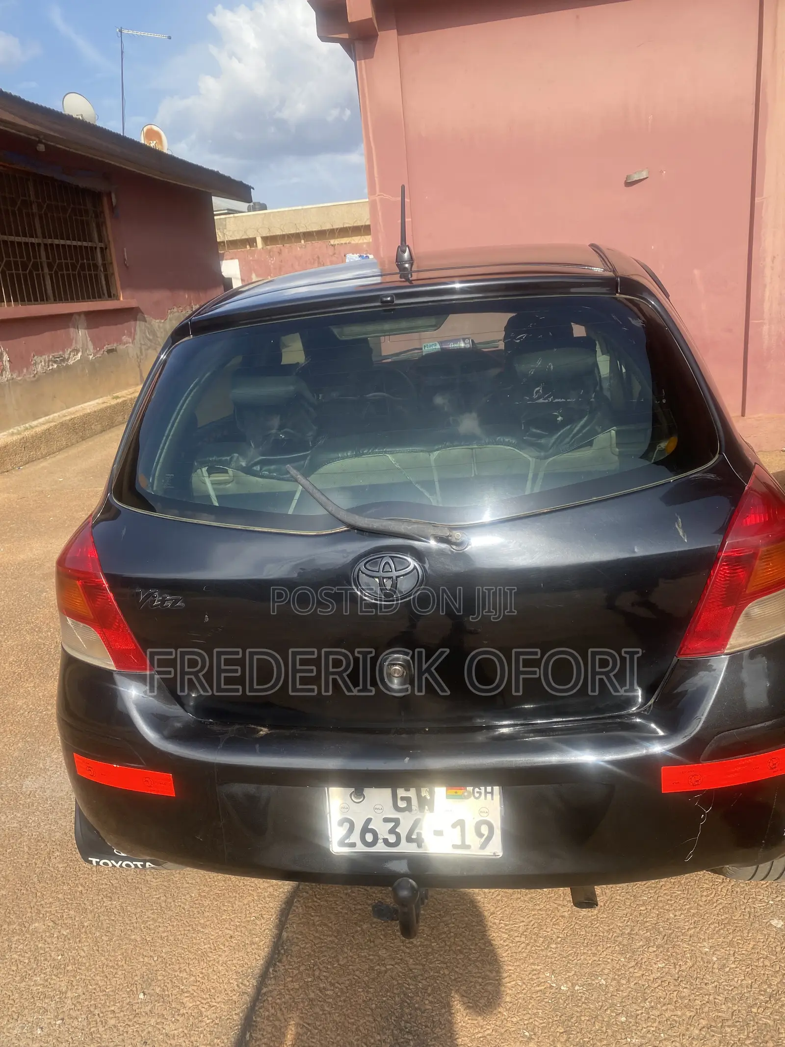 Toyota Vitz 1.3 AWD 5dr 2009 Black