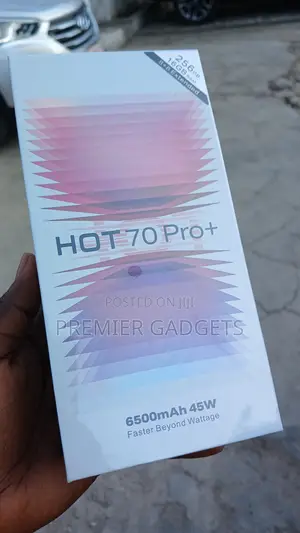 New Infinix Hot 70 Pro 5G+ 256 GB Black