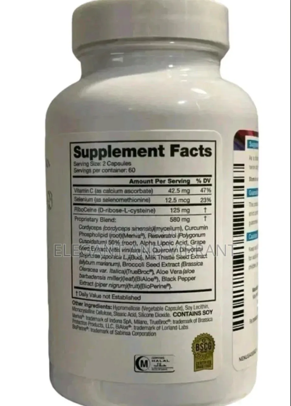 Cellgivity Advance Reboceine Technology 120 Capsules