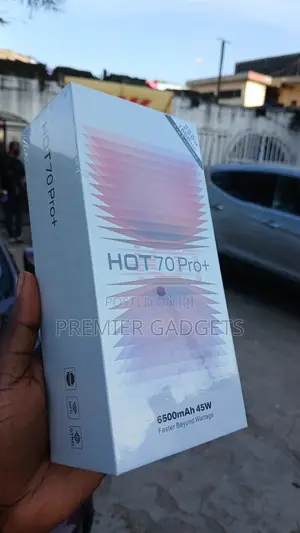 New Infinix Hot 70 Pro 5G+ 256 GB Silver