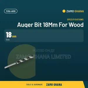 Auger Bit 18Mm for Wood - TERA-AB18