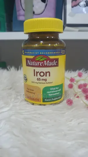 Nature Made Iron 65 Mg 325 Mg Ferrous Sulfate Tables