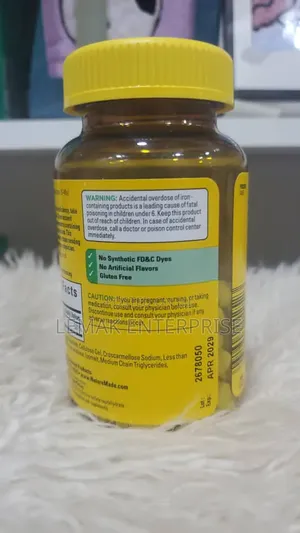 Nature Made Iron 65 Mg 325 Mg Ferrous Sulfate Tables