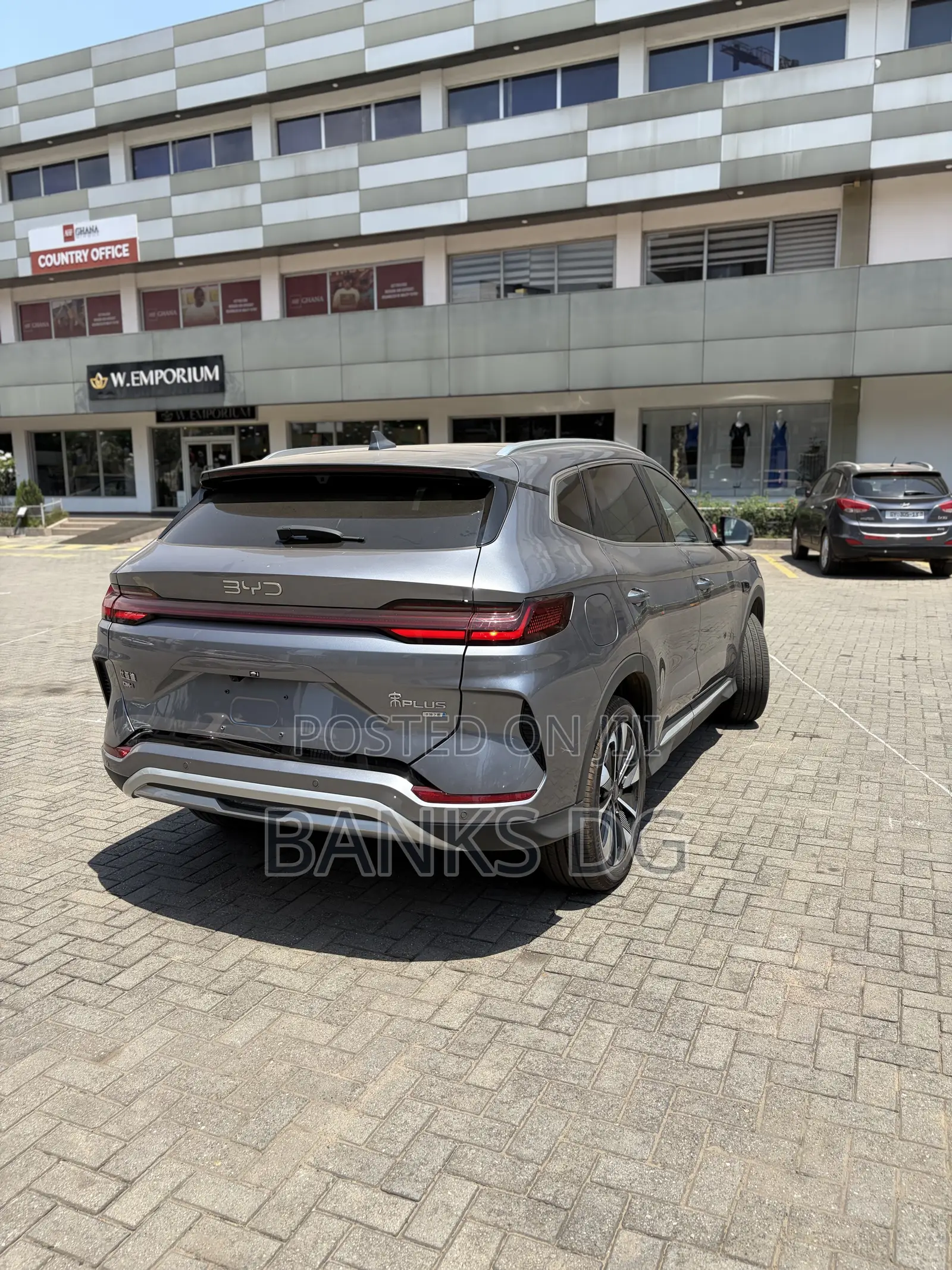 New BYD Song Plus DM-i 2025 Silver