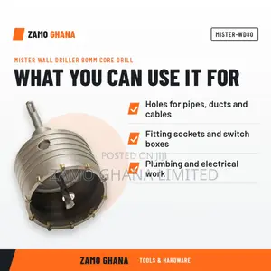 Mister Wall Driller 80Mm Core Drill - MISTER-WD80