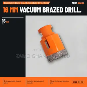 Shank Vacuum Brazed Drill M14 16Mm Orange Ref.120416-005 - SVBD-M14-16