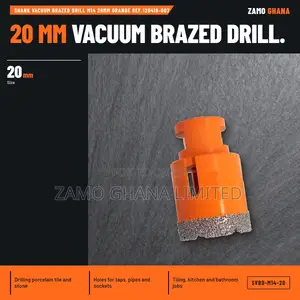 Shank Vacuum Brazed Drill M14 20Mm Orange Ref.120416-007 - SVBD-M14-20