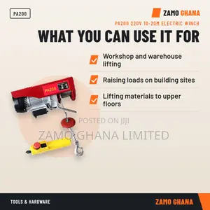 Pa200 220V 10-20m Electric Winch - PA200