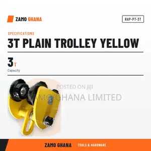 3T Plain Trolley Yellow - RAP-PT-3T