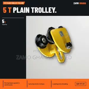 5T Plain Trolley Yellow - RAP-PT-5T