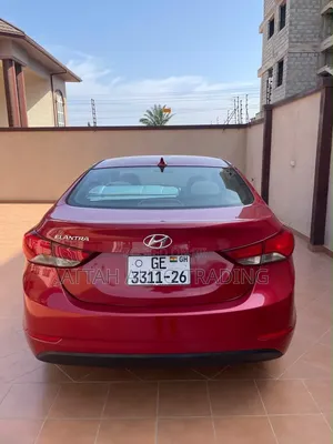 Hyundai Elantra 2014 Red
