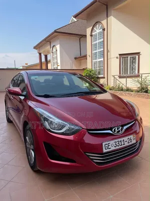 Hyundai Elantra 2014 Red