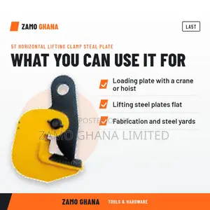 5T Horizontal Lifting Clamp Steal Plate - LA5T