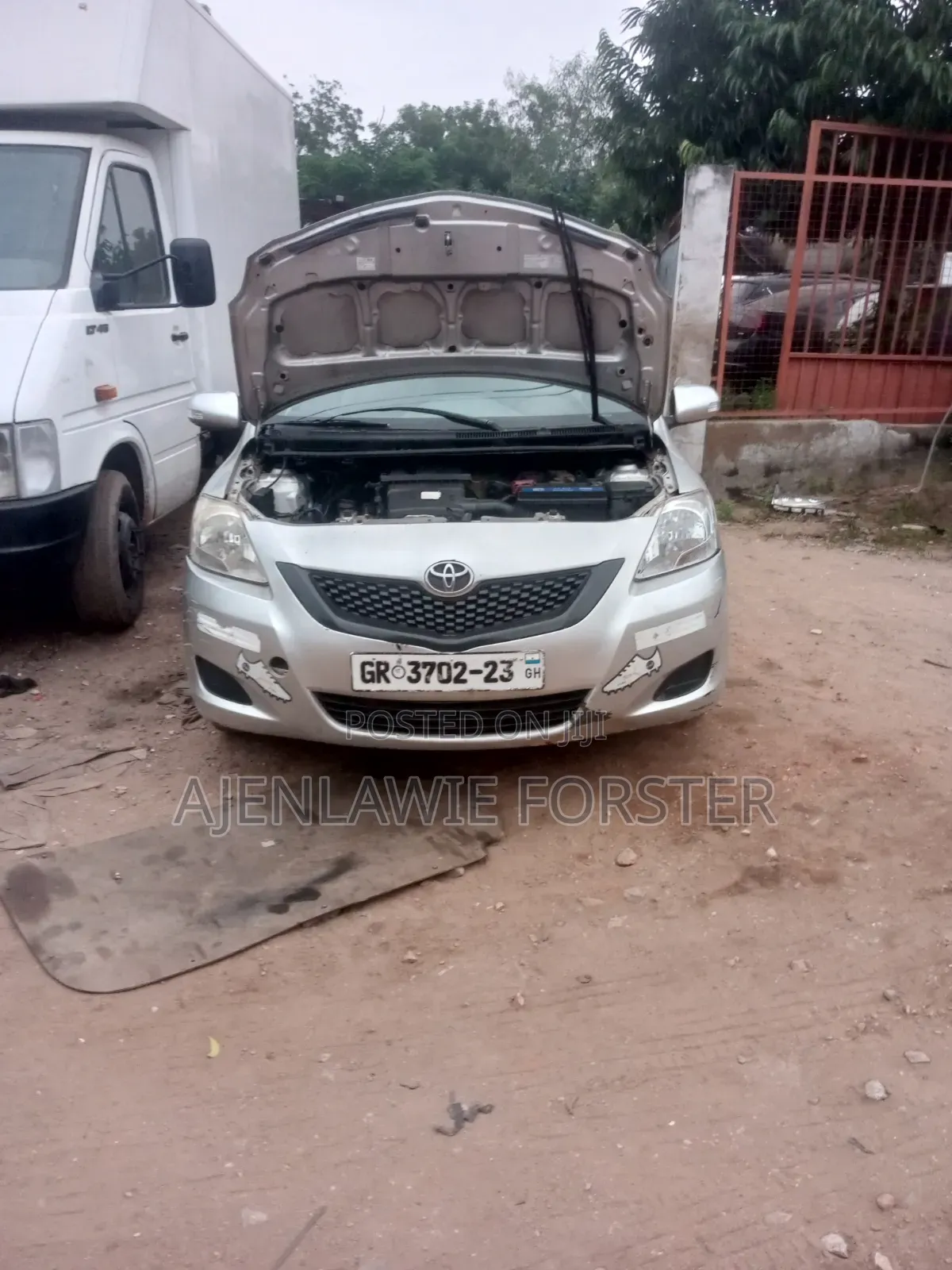 Toyota Belta 2010 Gray