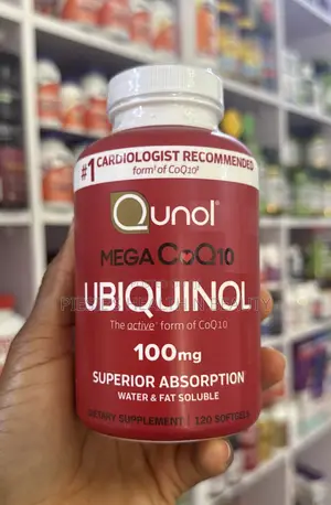 Qunol Mega CoQ10 Ubiquinol 100 Mg., 120 Softgels