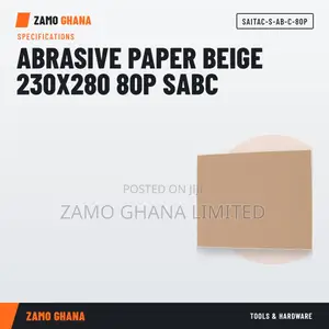 Abrasive Paper Beige 230X280 80P Sabc - SAITAC-S-AB-C-80P