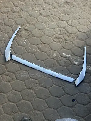 Toyota Highlander Grand 2024 2025 Front Bumper Chrome Lower Trim Lip