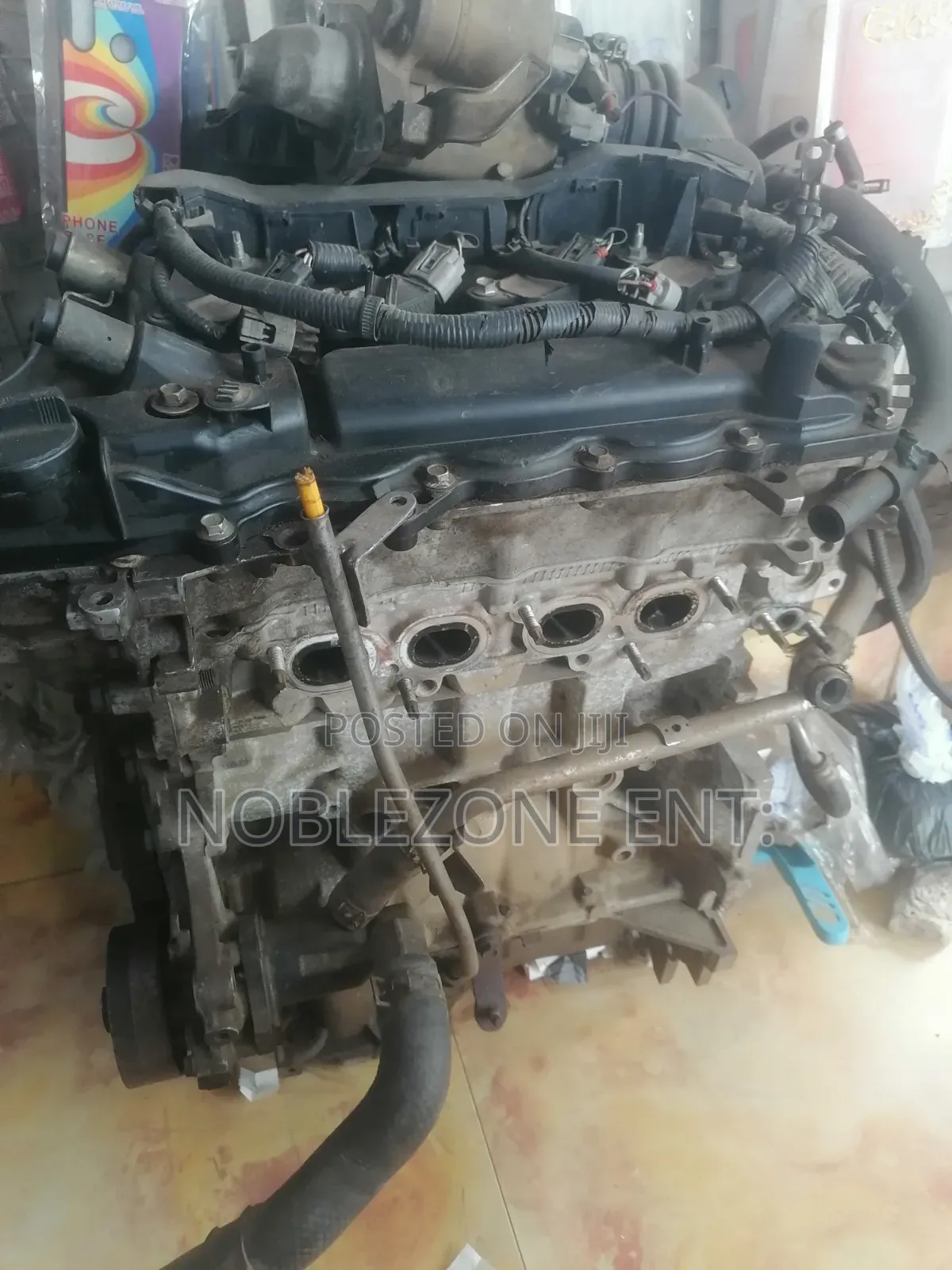 Toyota Vitz 2012/ 2013 Engine. Only Engine