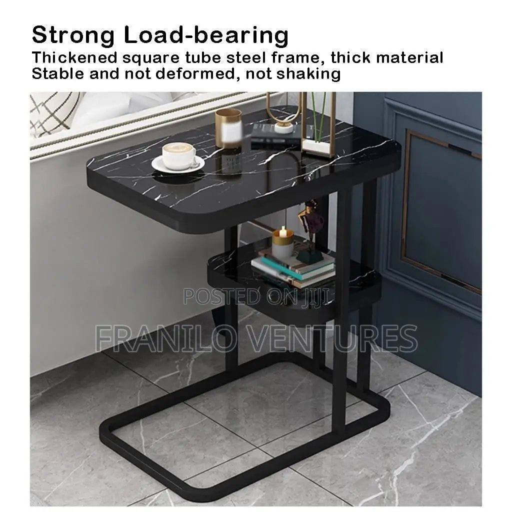C - Shape Bedside/ Coffee Table