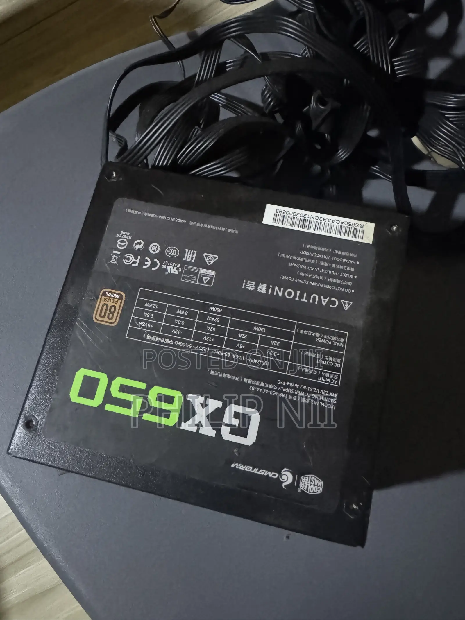 Cooler Master GX-650 Power Supply – 650W