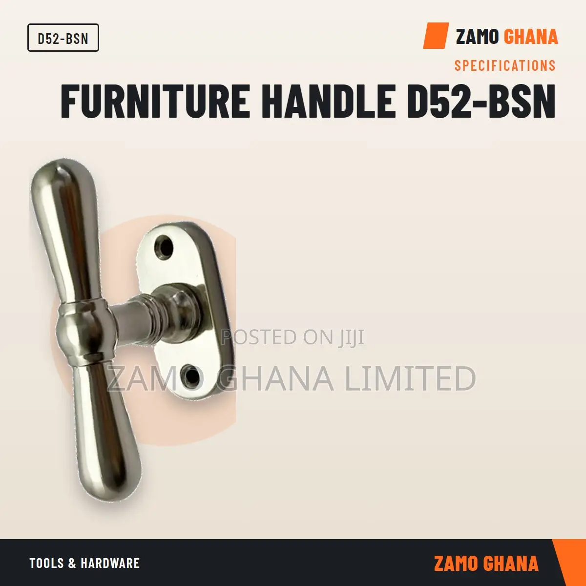 Furniture Handle D52-BSN - D52-BSN