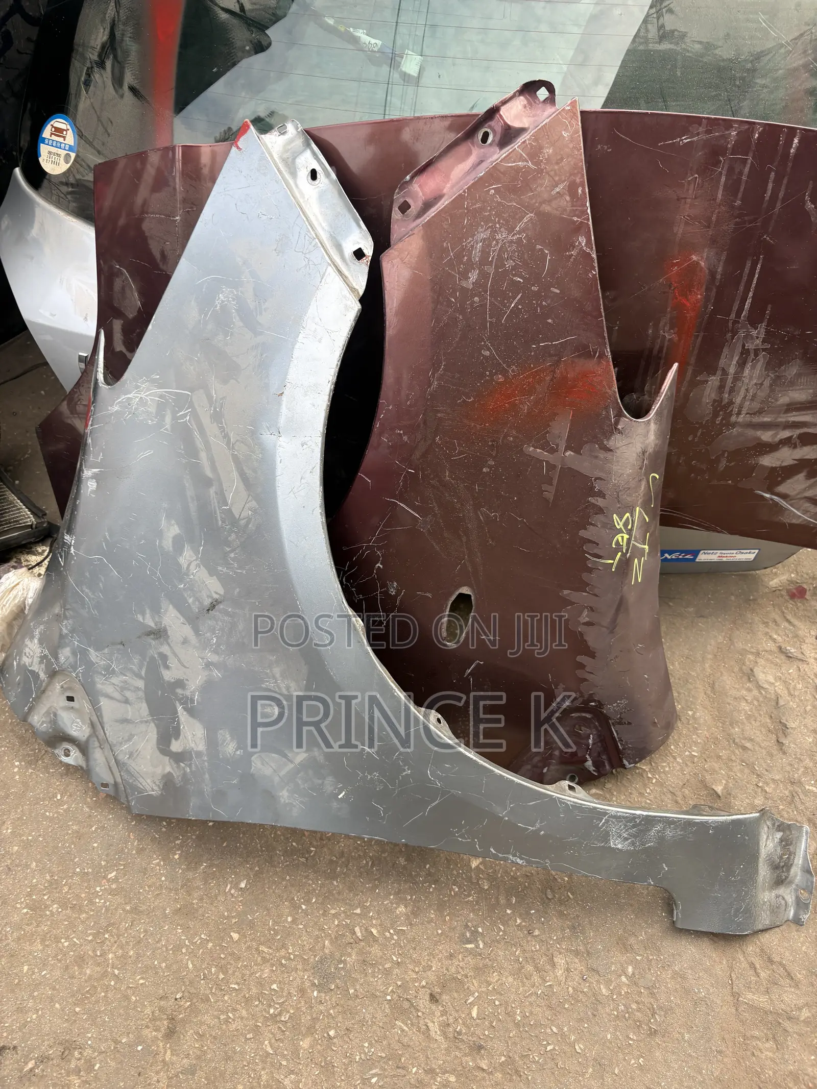 Toyota Vitz Fenders Pair