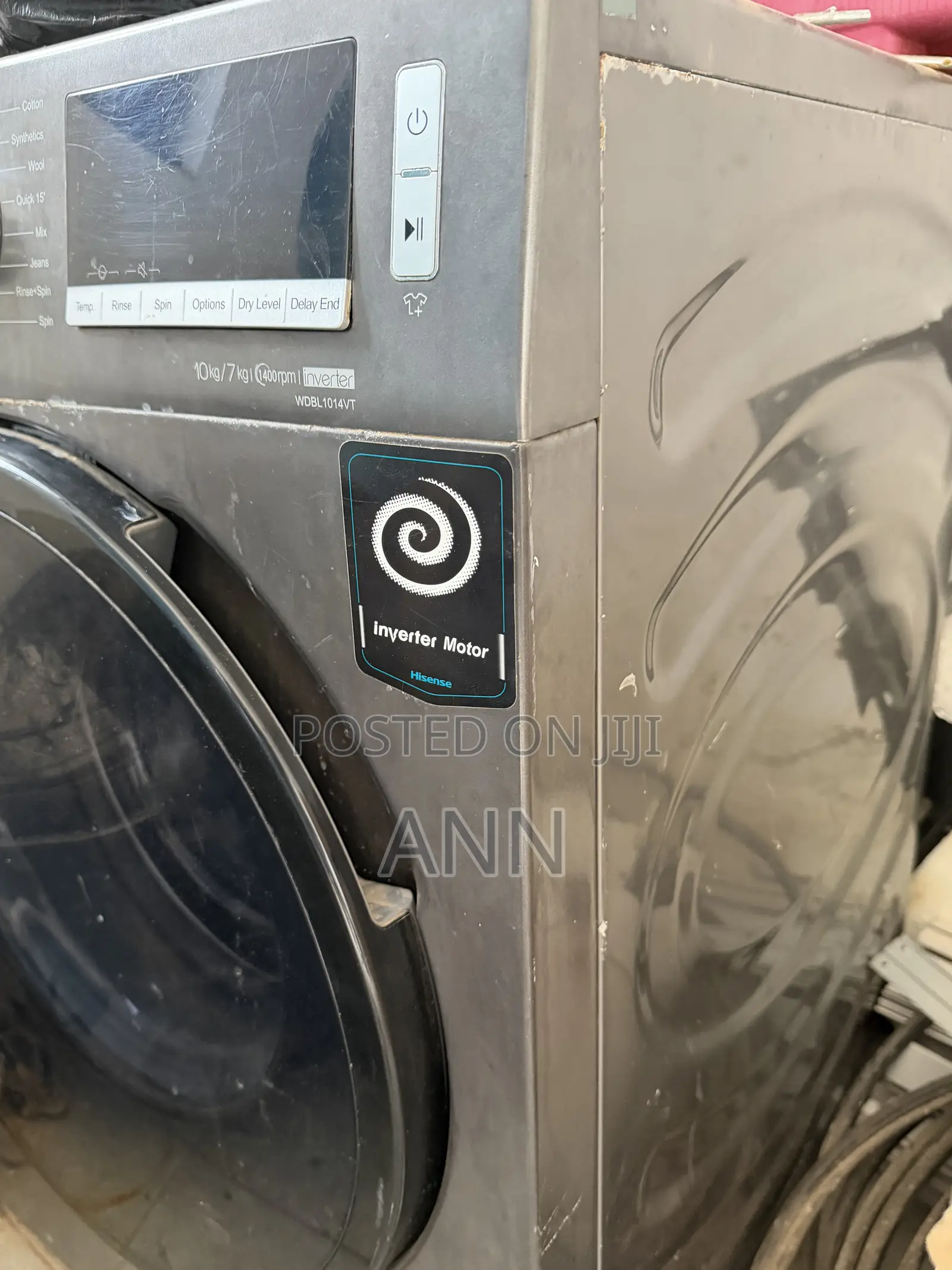 Used Hisense Washing Machine 10kg