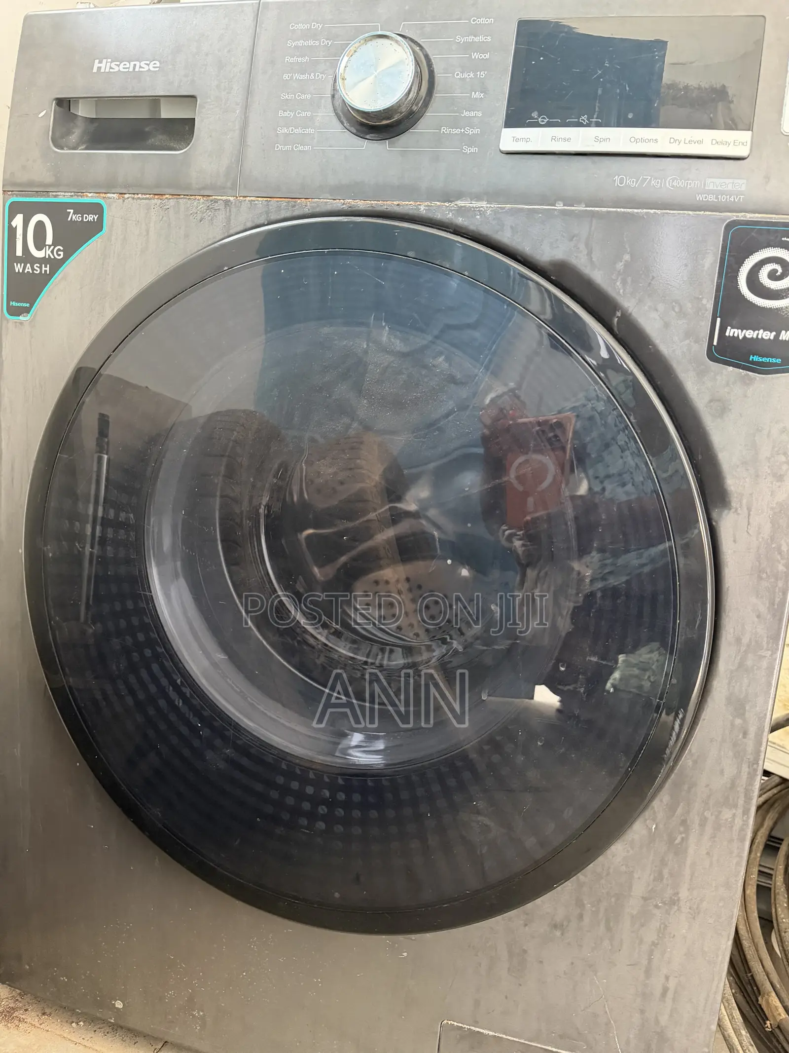 Used Hisense Washing Machine 10kg