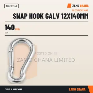 Snap Hook Galv 12X140Mm - SHG-12X140
