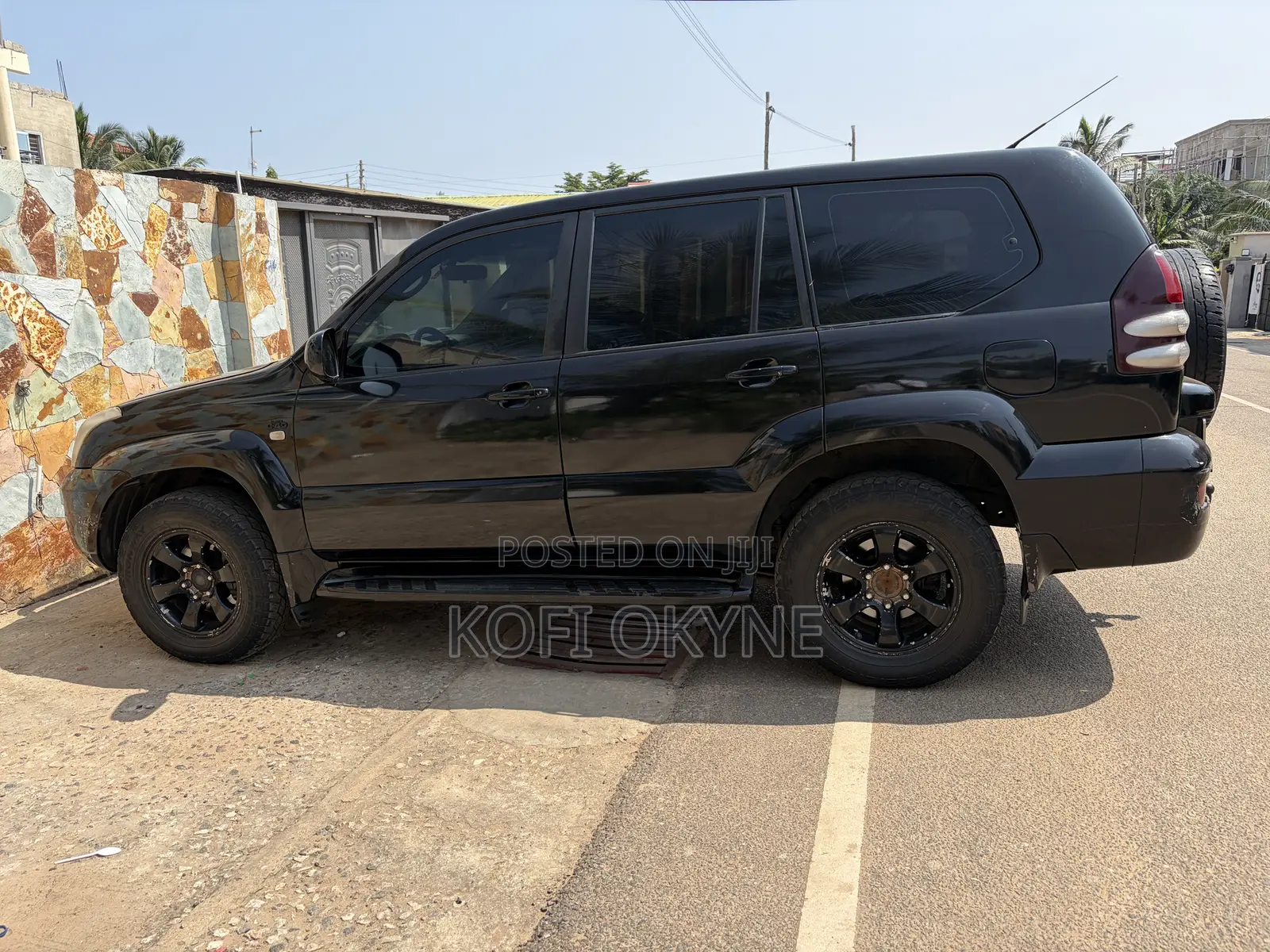 Toyota Land Cruiser Prado 3.0 D-4D 5dr 2004 Black
