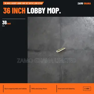 36 Inch Luxury Lobby Mop Set With 1.25M Stick - C-004