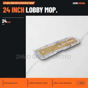 24 Inch Lobby Mop Cotton Head Luxury - C-003h