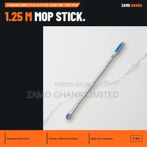 Standard Handle Plus Clip Plus Luxury Mop 1.25M Stick - C-013