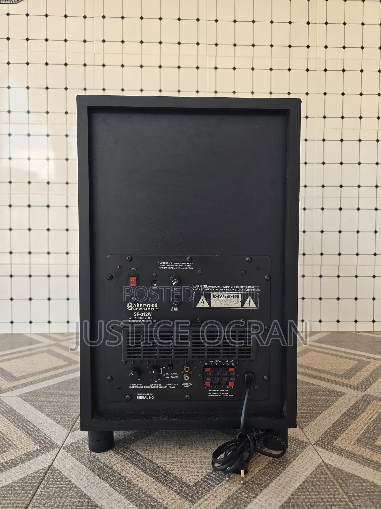 Sherwood Newcastle Active Subwoofer (12)