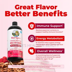 MARYRUTH'S Liquid Morning Multivitamin for Women, Men & Kids, 650ml