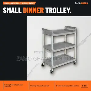 Small Dinner Trolley Without Bucket - D-013