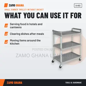 Small Dinner Trolley Without Bucket - D-013
