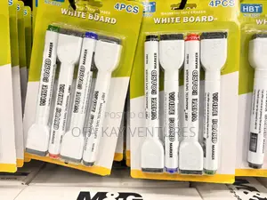 White Board Marker With Magnetic Brush