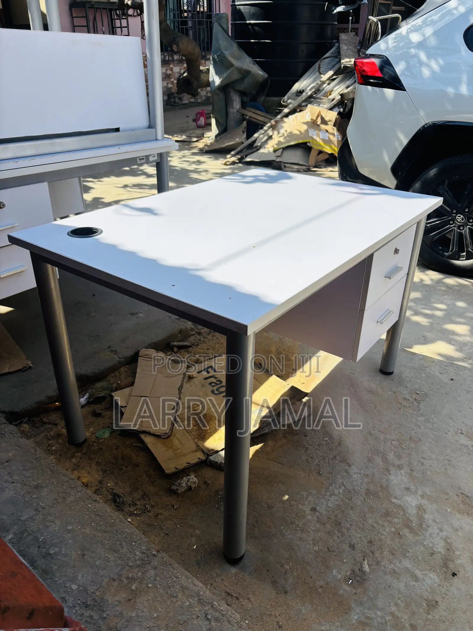 Quality White Office Desk