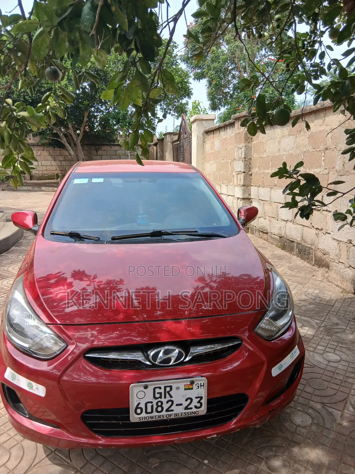 Hyundai Accent GLS 2013 Red