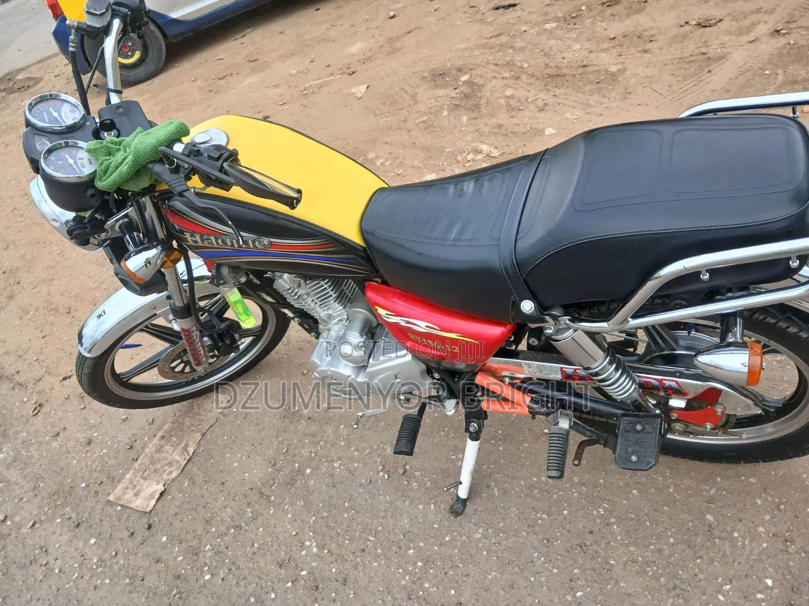 Haojue HJ125-8K 2025 Black