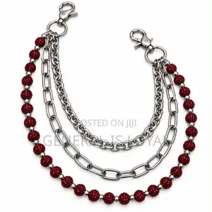 Peals Silver and Stainless Side Chain for Jeans