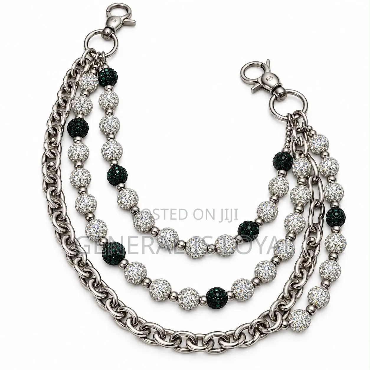 Peals Silver and Stainless Side Chain for Jeans