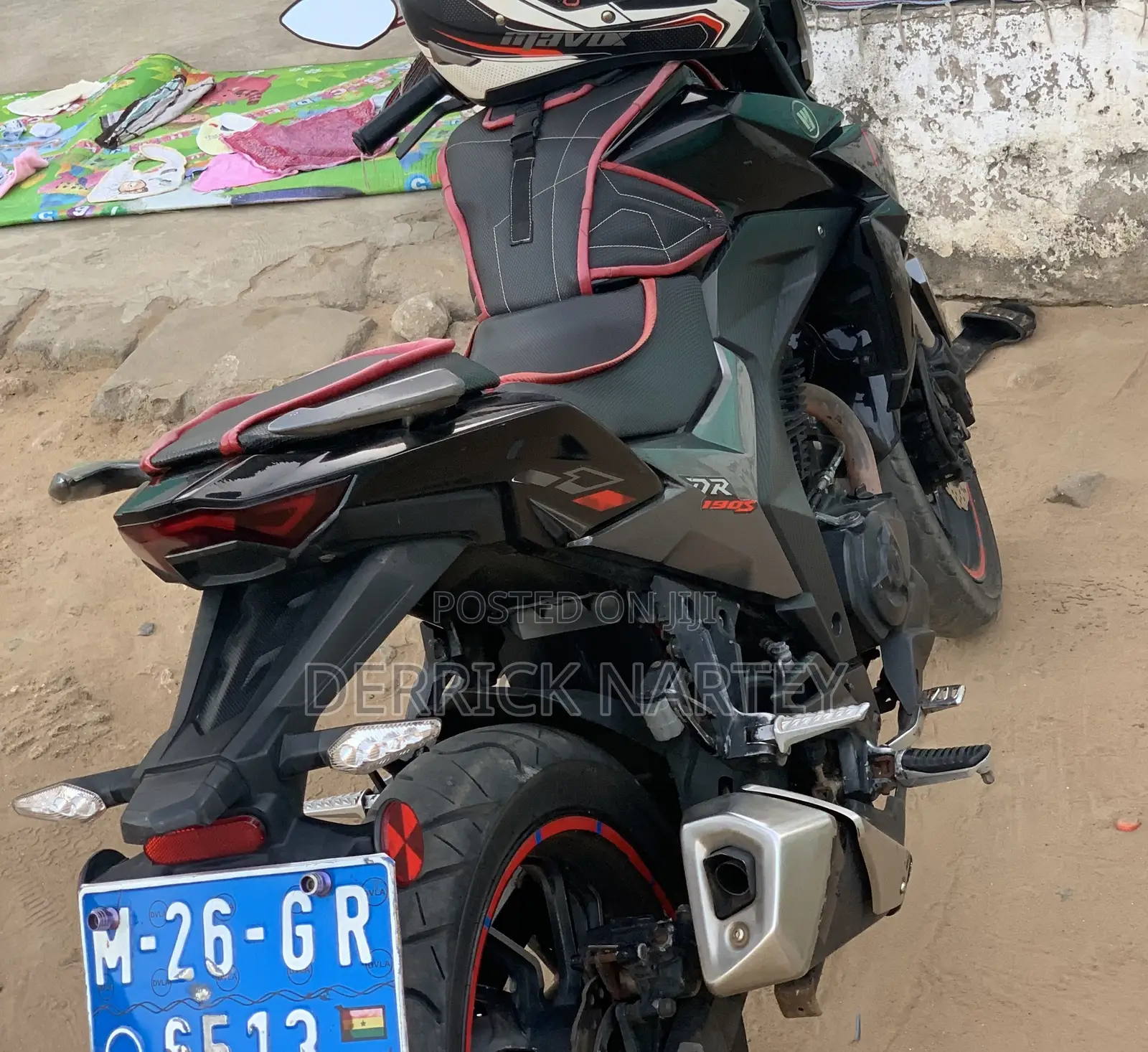 Haojue DR190S 2025 Black