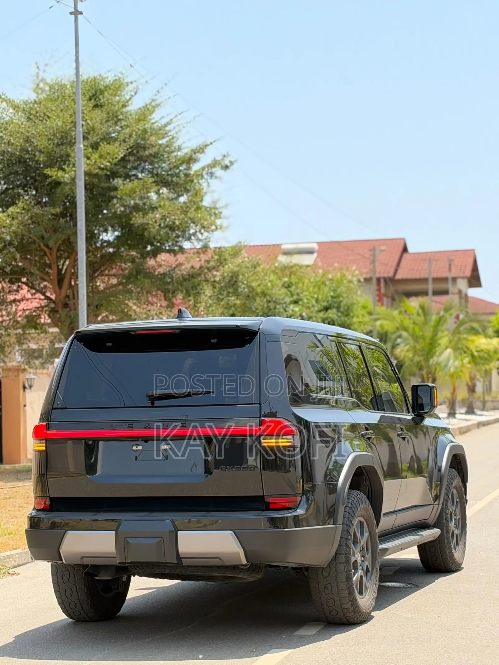Lexus GX 550 Overtrail 2024 Black