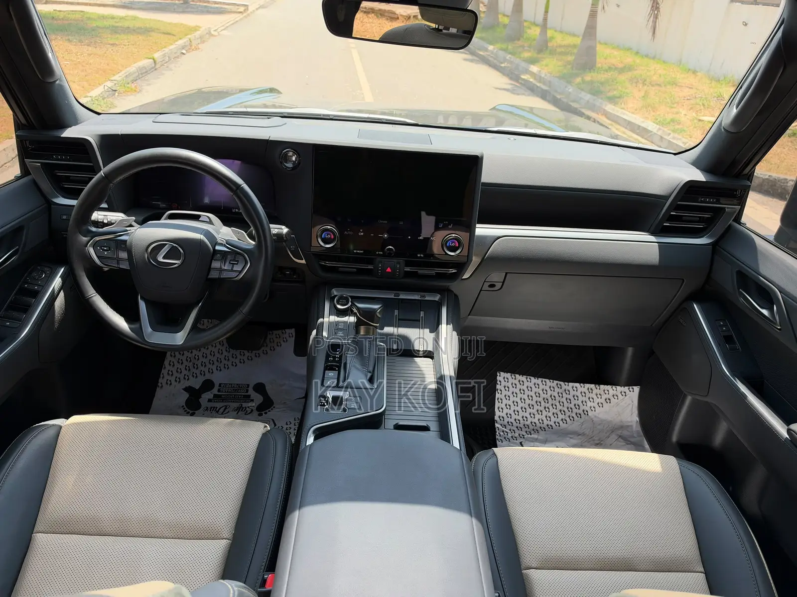 Lexus GX 550 Overtrail 2024 Black