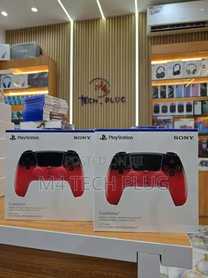 Ps5 Dualsense Controller Tecno Red