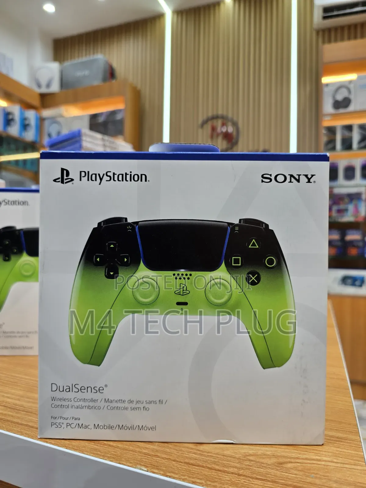 Ps5 Dualsense Controller Remix Green