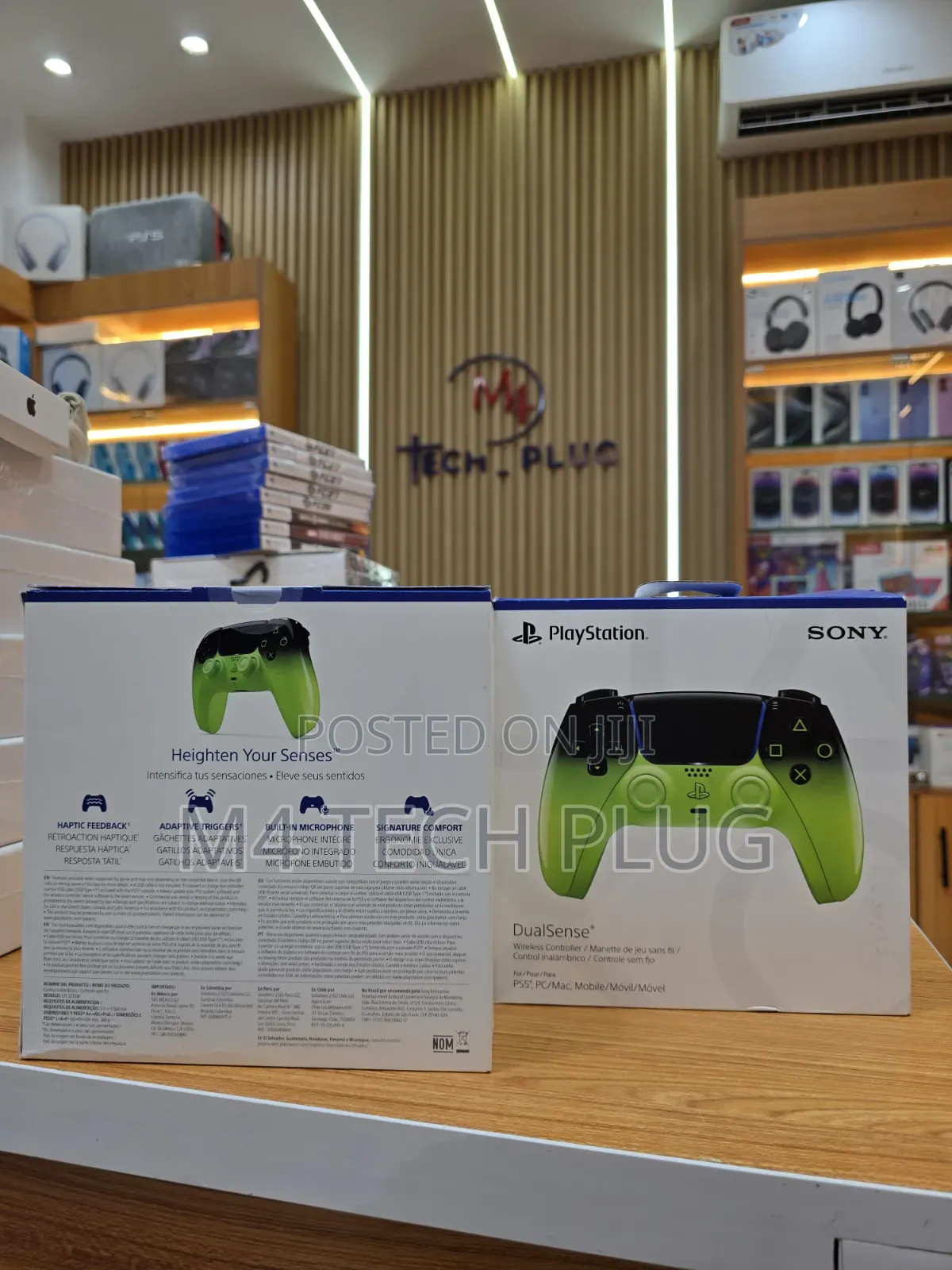 Ps5 Dualsense Controller Remix Green