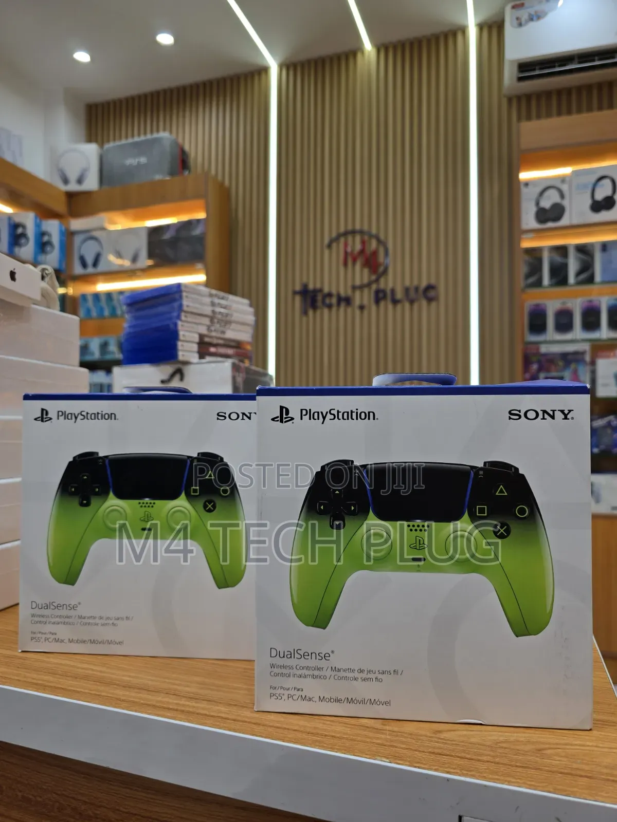 Ps5 Dualsense Controller Remix Green